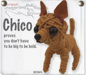 Chico the Chihuahua String Doll Keychain
