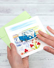 Road Trip Quilled Greeting Card
