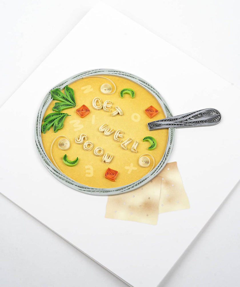 Get Well Soup Greeting Card