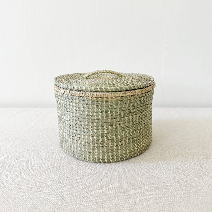 Sweetgrass Trinket Basket: Large