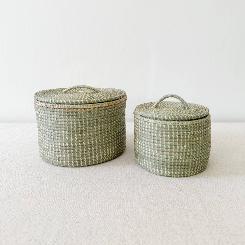 Sweetgrass Trinket Basket: Large