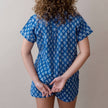 Short Sleeve/ Shorts Pajama Set- Pai Royal