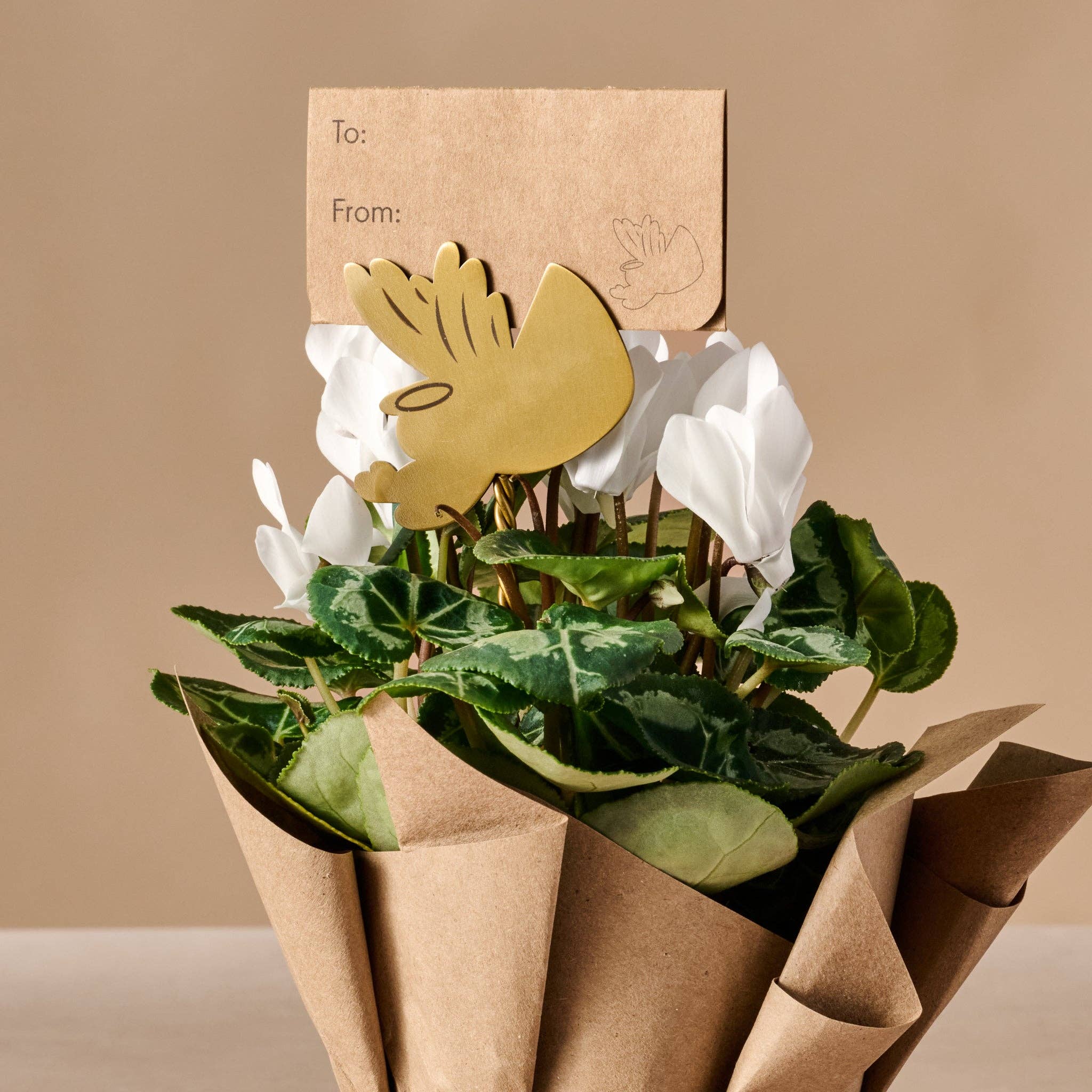 Plant Marker w/Card - Guardian Angel