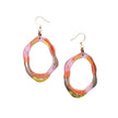Kira Earrings: Forest Green Combo
