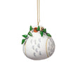Peace Dove Gourd Christmas Ornament