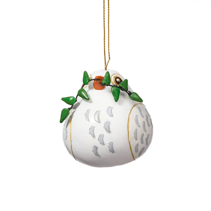 Peace Dove Gourd Christmas Ornament