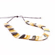 Mother of Pearl Squares Necklace - Playa Multicolor