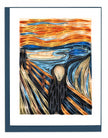 Artist Series - Quilled The Scream, Munch Greeting Card