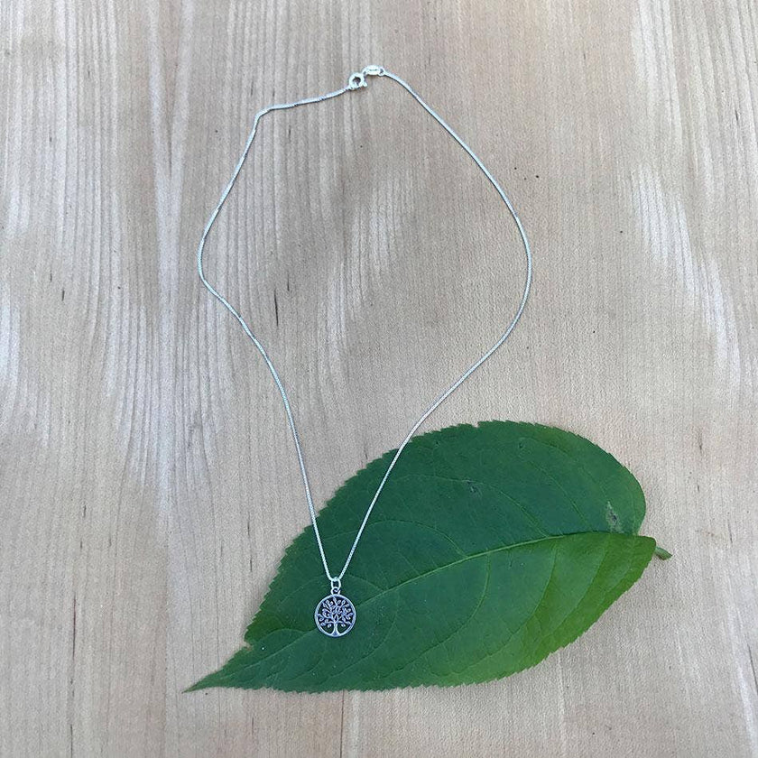 Tree of Life Necklace Silver