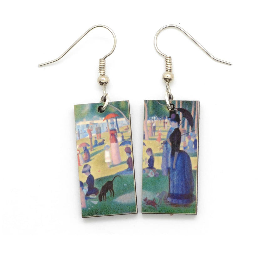Famous Art Paintings Dangle Earrings - Assorted