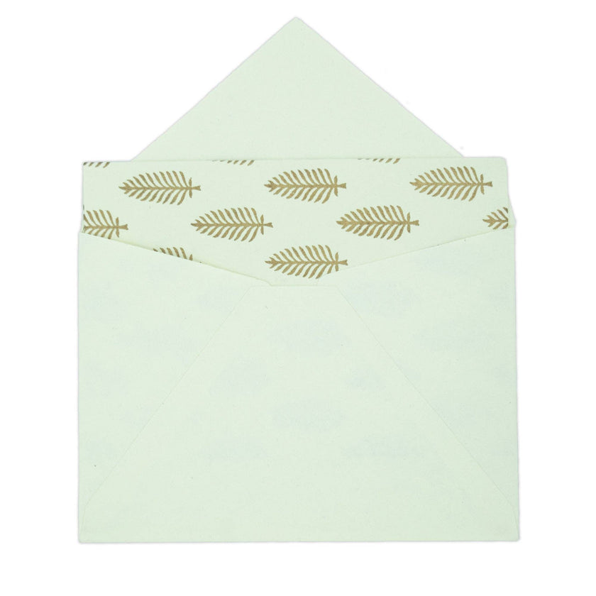 GOLDEN LEAF Photo Note Cards (Set of 6)