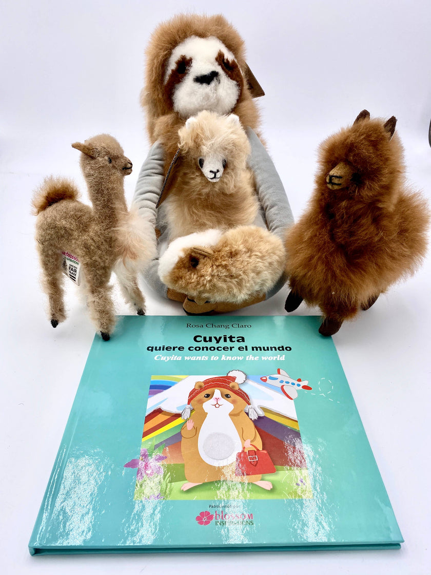 Blilingual Fair Trade book: Cuyita Wants to Know the World