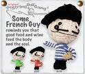 Some French Guy String Doll Keychain