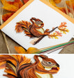 Squirrel Greeting Card