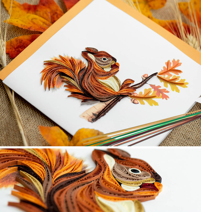 Squirrel Greeting Card
