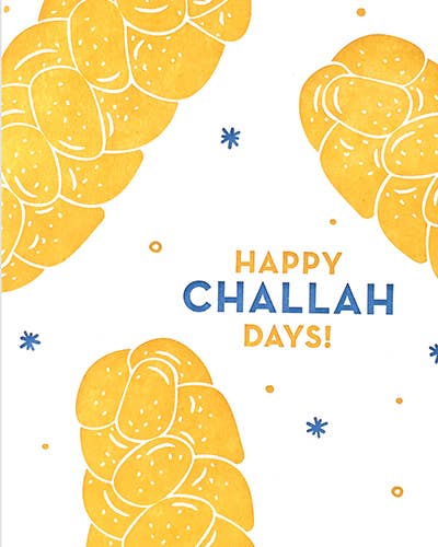 Happy Challah-days