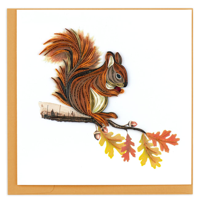 Squirrel Greeting Card