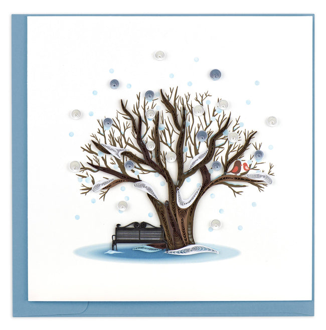 Winter Tree Greeting Card