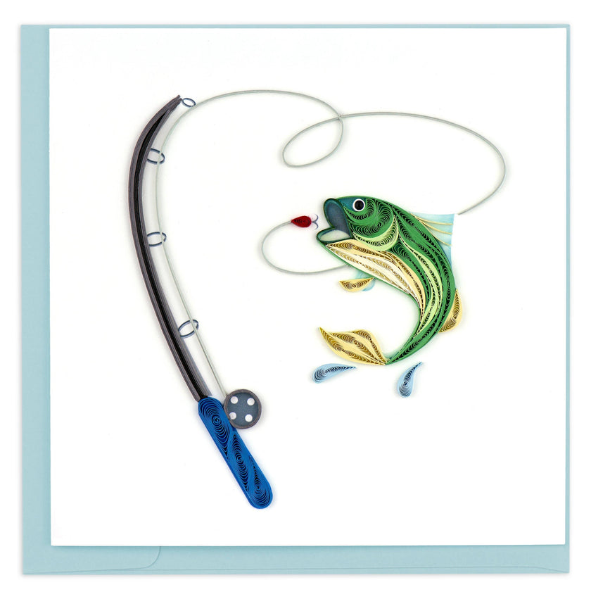 Gone Fishing Greeting Card