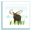 Moose Everyday Quilled Greeting Card
