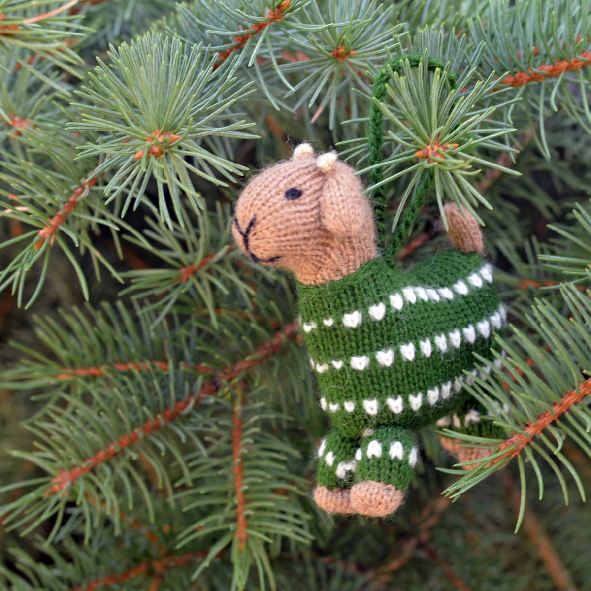 Baby Goats in Pajamas Ornament -Assort.