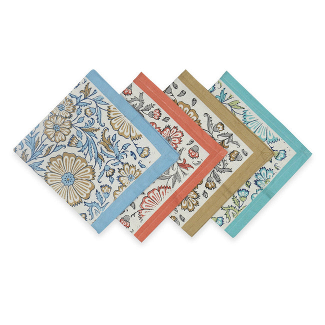 BLOOM REVERIE Cotton Napkins - Set of 4