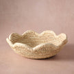 Seba Scalloped Palm Leaf Basket