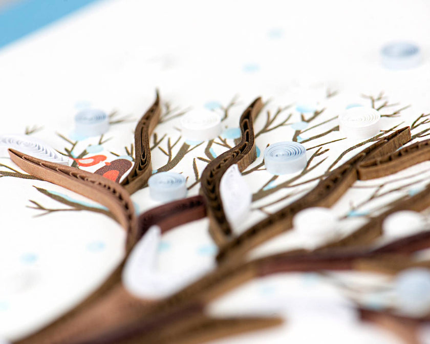 Winter Tree Greeting Card