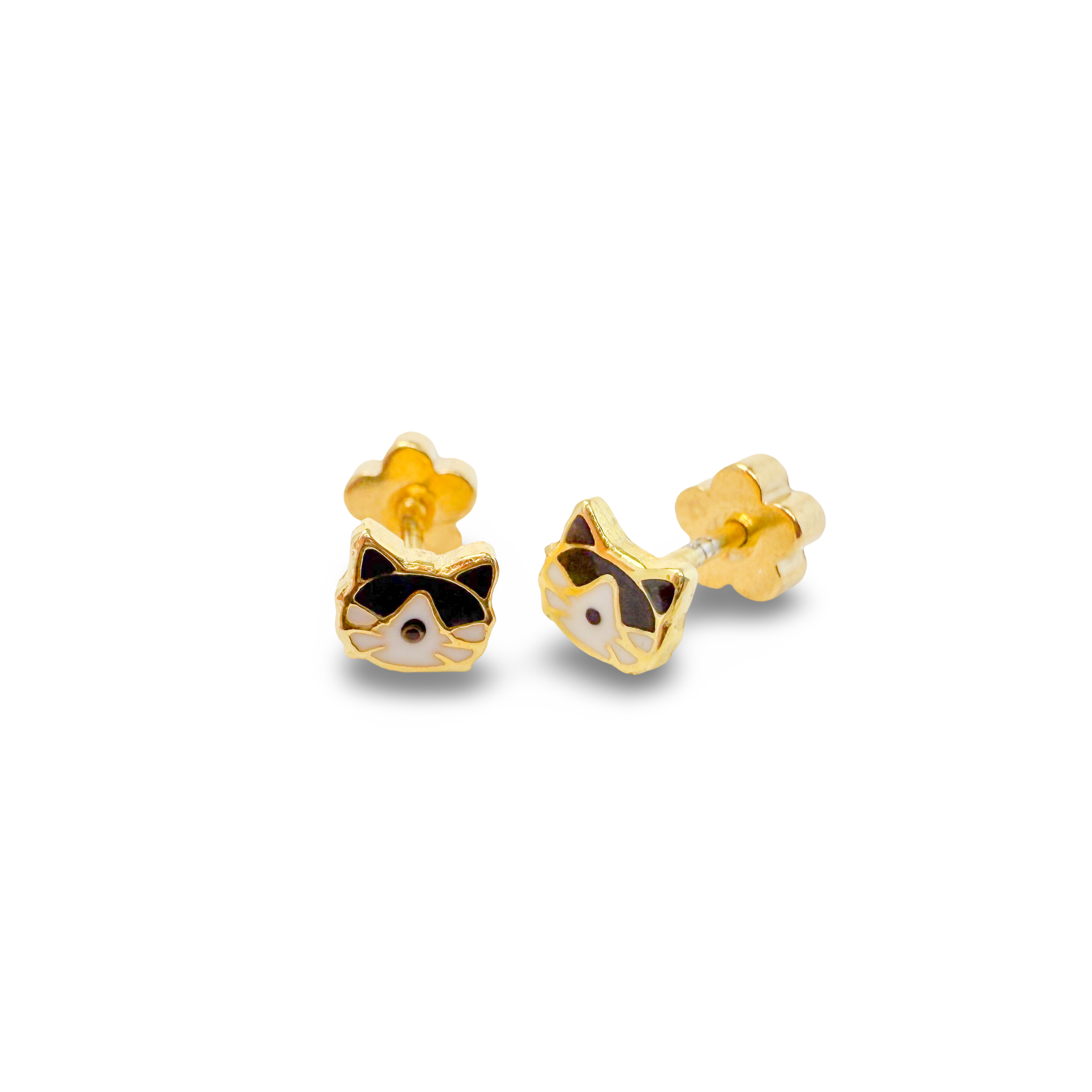 Cat Tiny Stud Earrings
