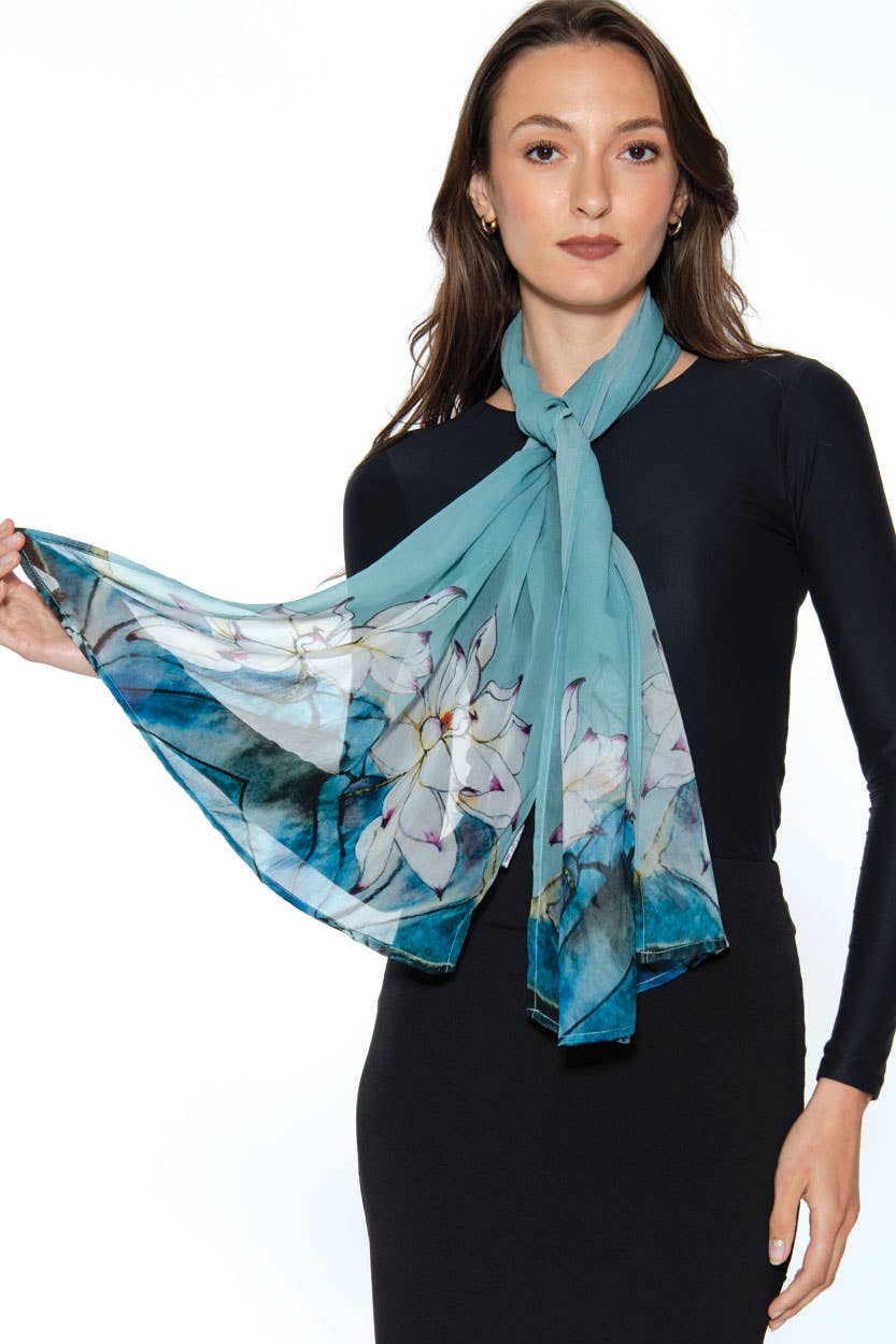 Akira Chiffon Scarf