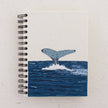 Large Notebook: Whale Tail