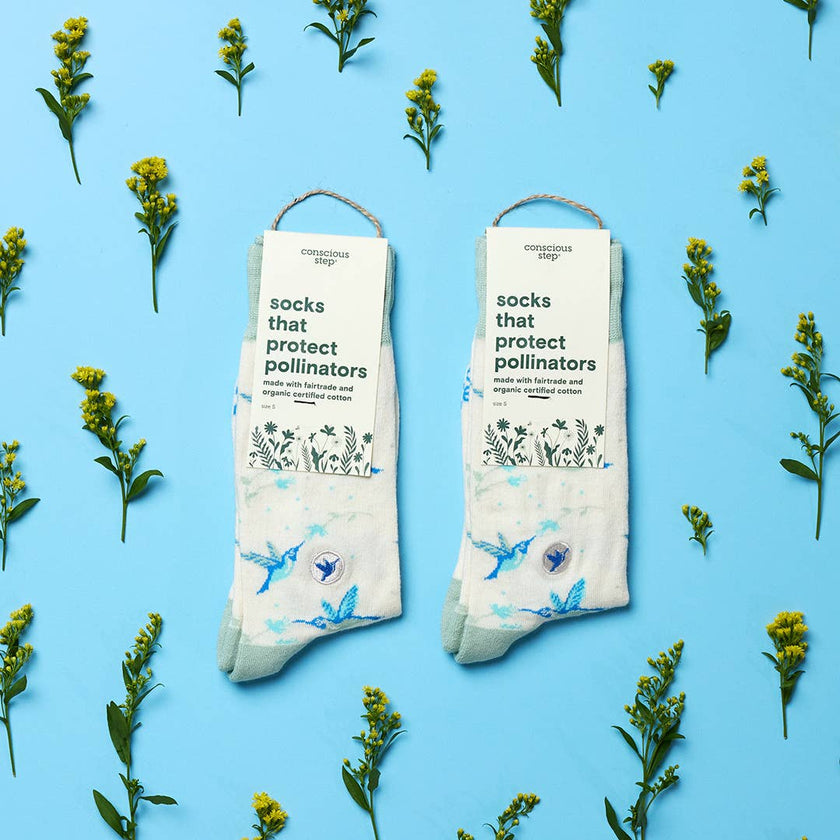 Socks that Protect Pollinators: Hummingbirds