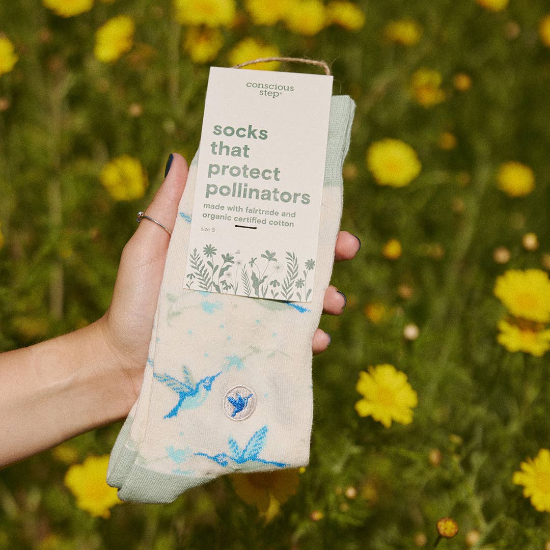Socks that Protect Pollinators: Hummingbirds