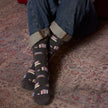 Socks that Give Books: Gray Bookshelves