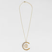 Celestial Reclaimed Horn & Geode Pendant Necklace
