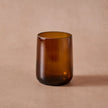 Gronn Upcycled Tumbler, 8 Oz Amber - Set of 4