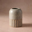 Sundara Fluted Ceramic Vase