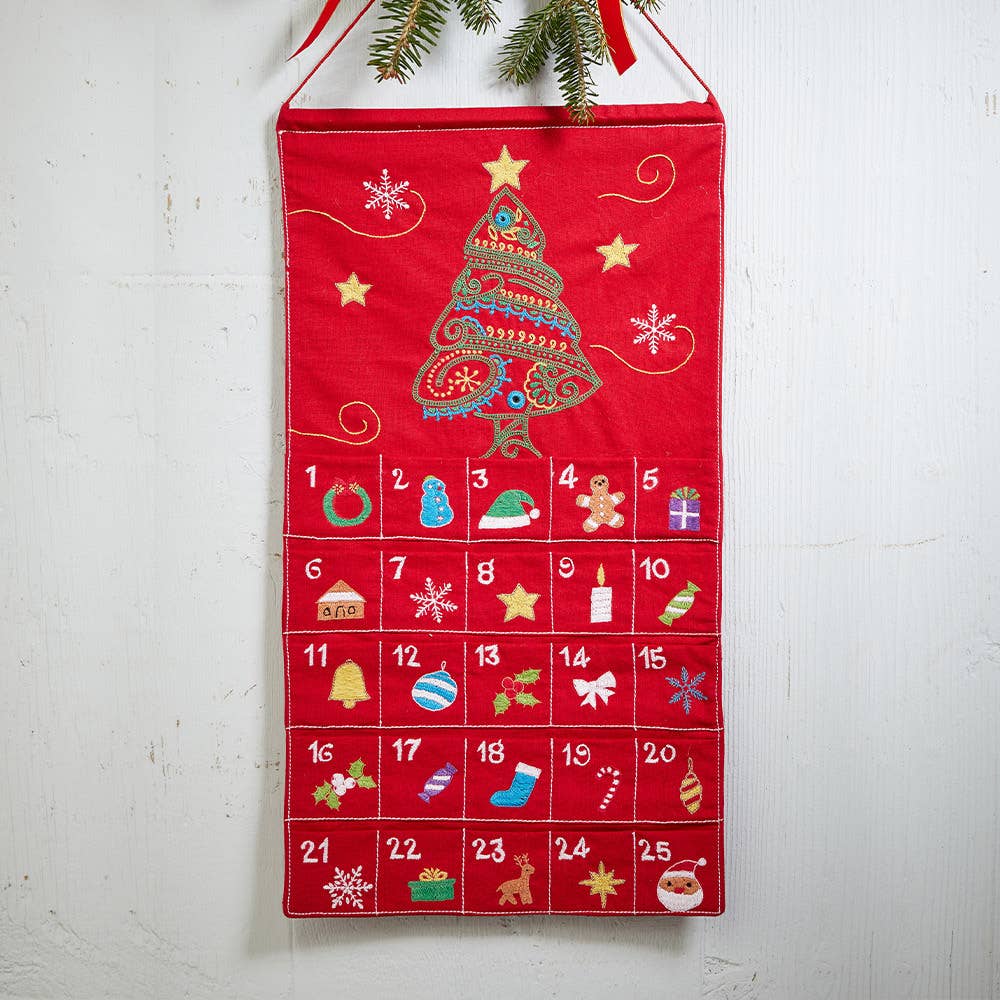 Christmas Countdown Pocket Advent Calendar