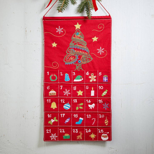 Christmas Countdown Pocket Advent Calendar