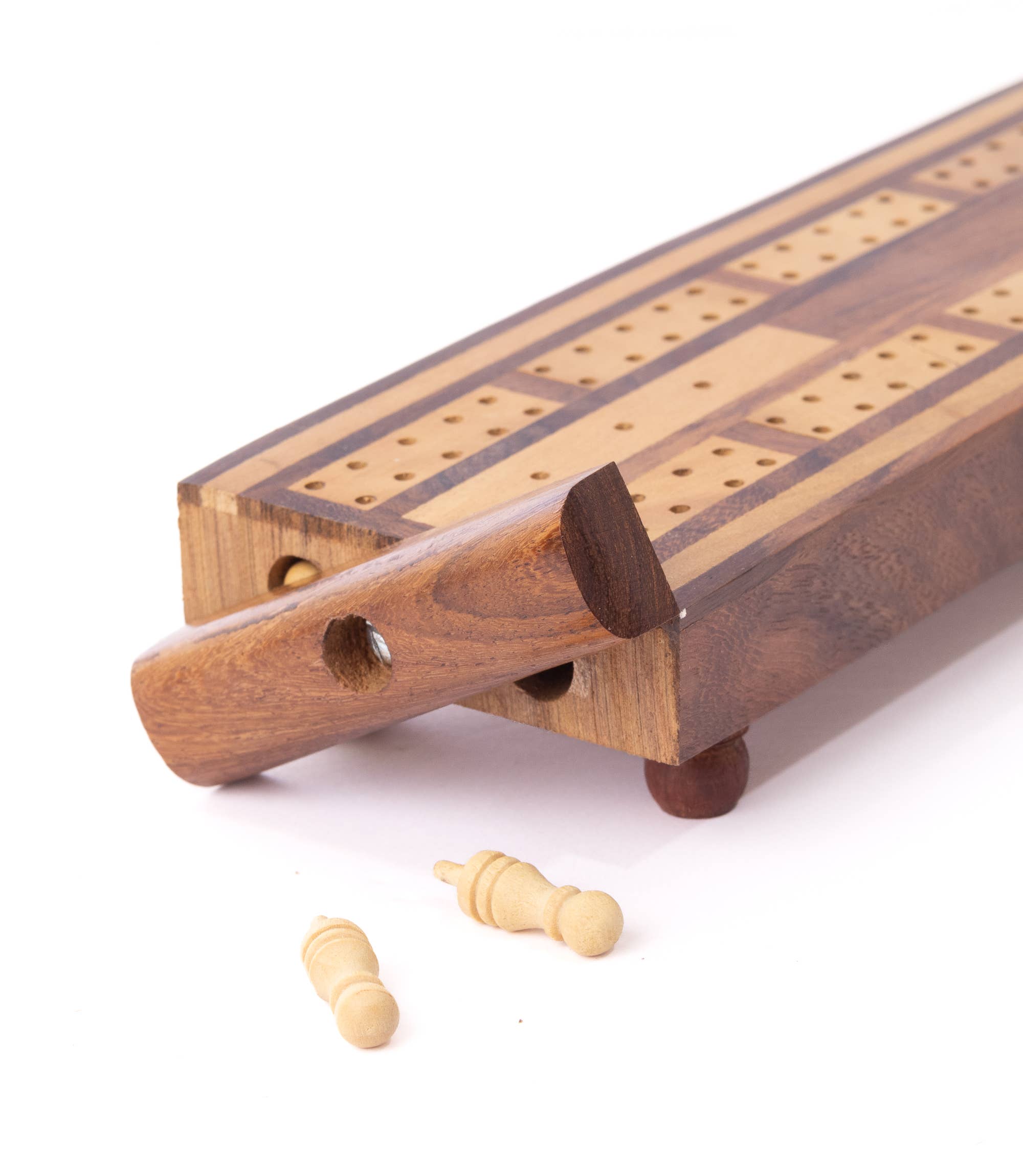 Wood Cribbage Game - Handmade