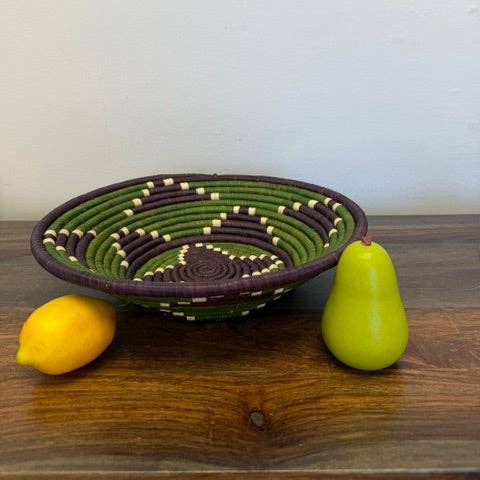 Bukedo and Raffia Fruit Bowls: 12