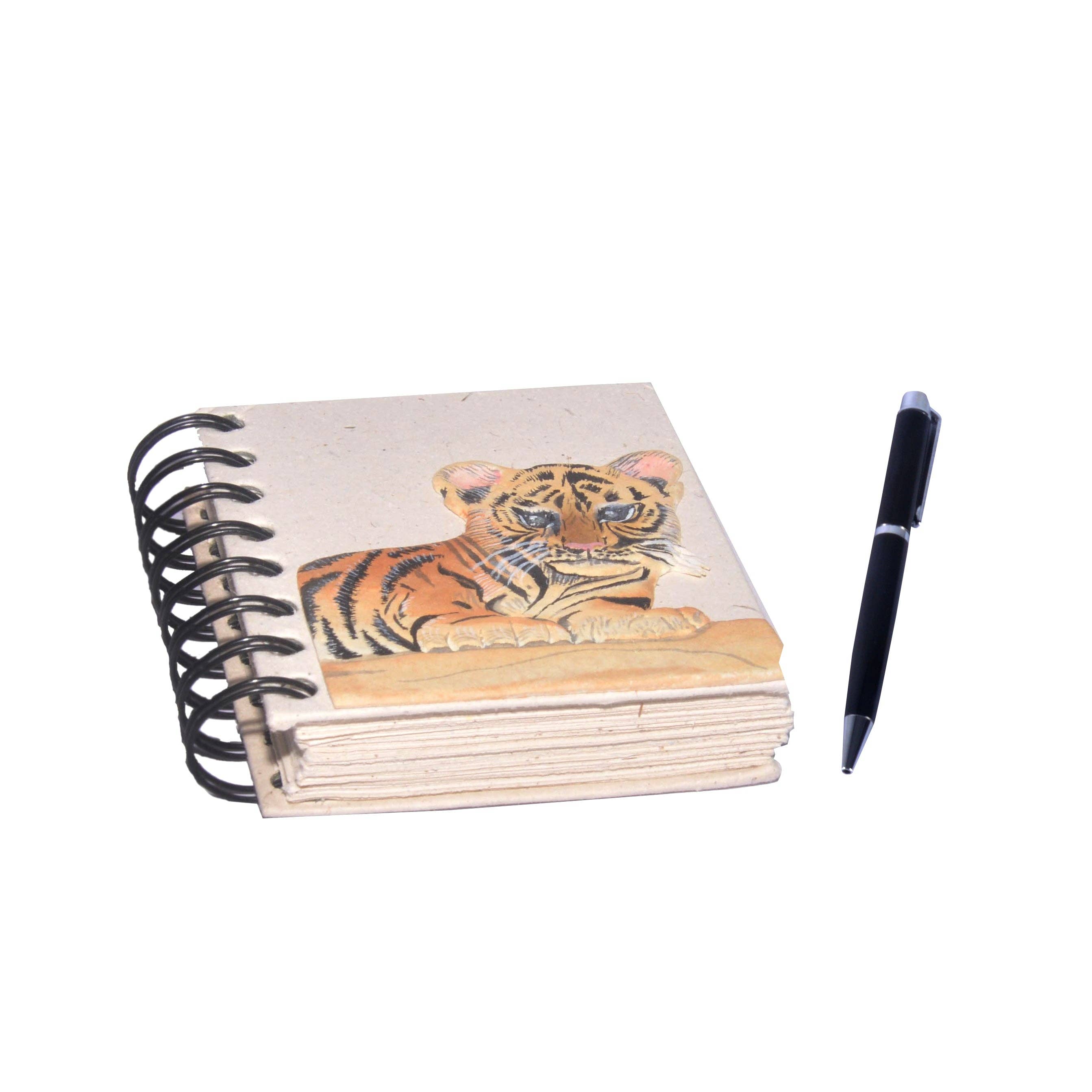Small Notebook Baby Tiger