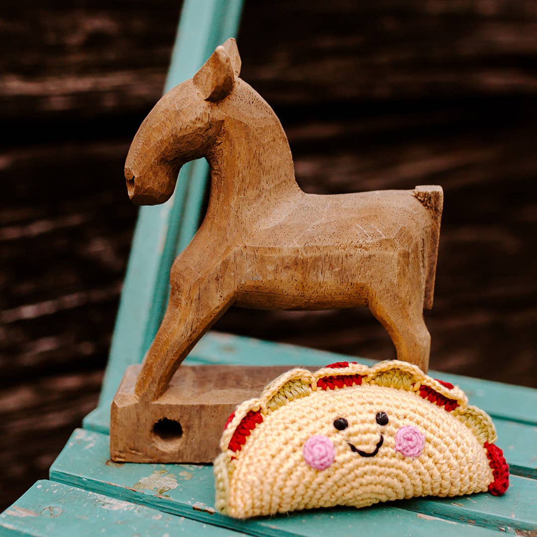 Pretend Play Food Rattle - Taco