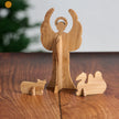 Collapsible Olive Wood Nativity