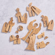 Collapsible Olive Wood Nativity