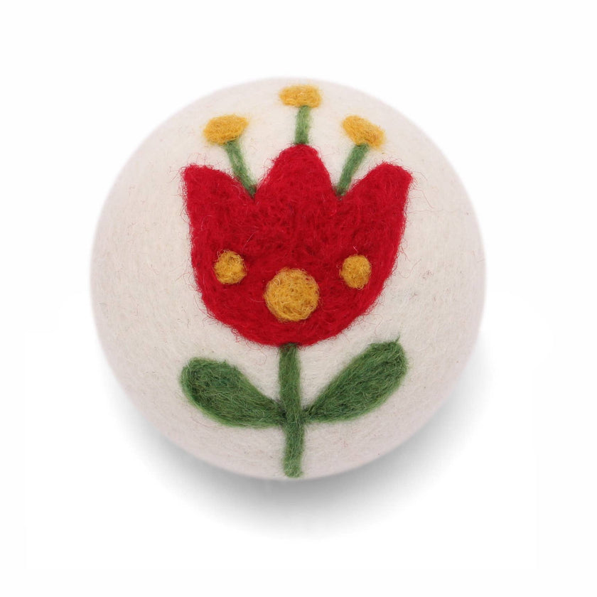 Eco Wool Dryer Balls: Tulip