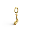 Music Note Gold Charm