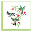 Hummingbird Trio Greeting Card