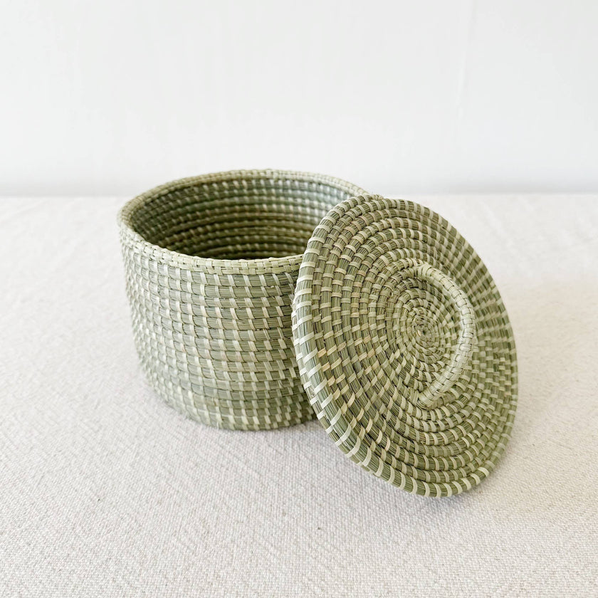 Sweetgrass Trinket Basket: Large