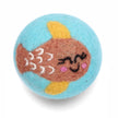 Sea Creatures: Eco Wool Dryer Balls: Happy Fish